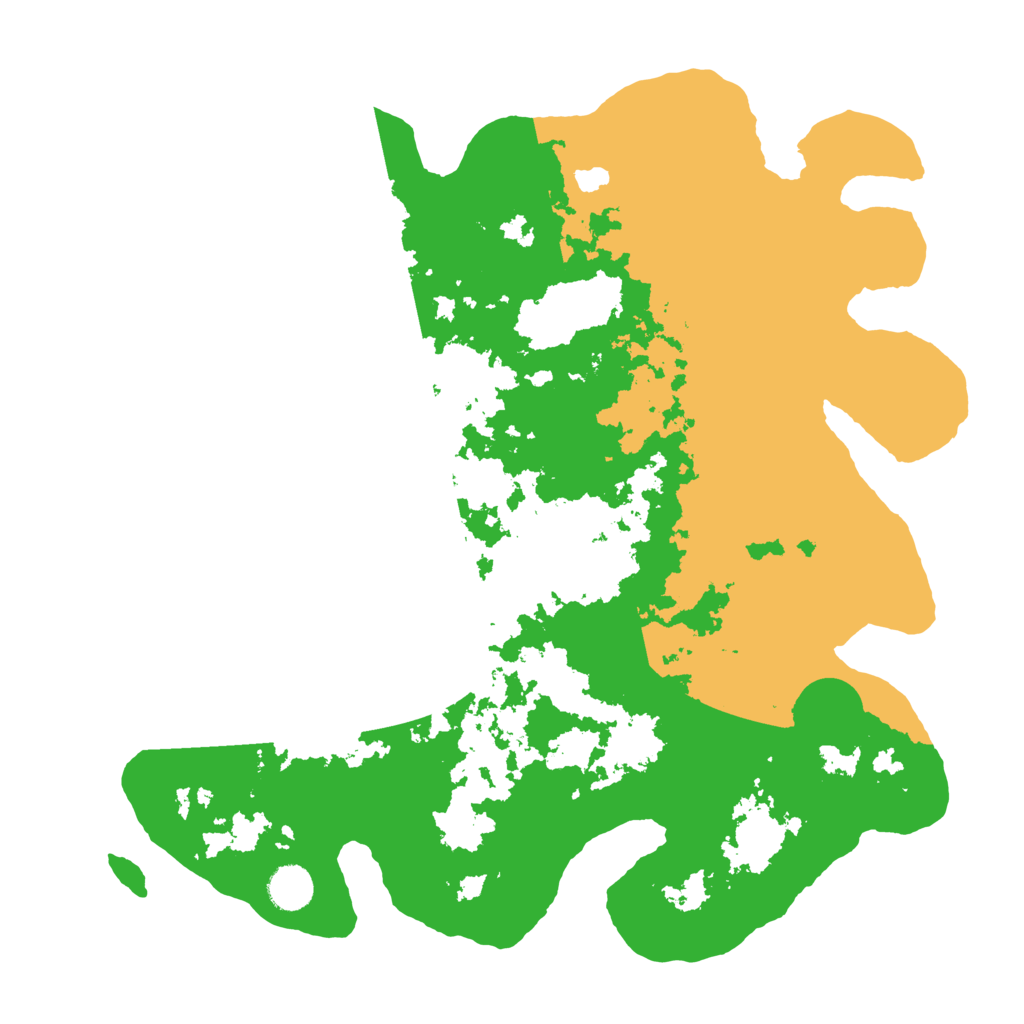 Biome Rust Map: Barren, Size: 4000, Seed: 1620881294