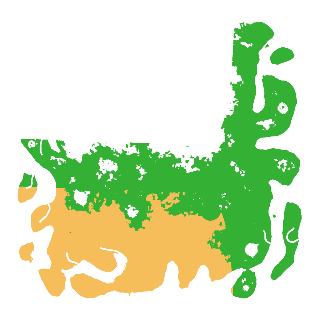 Biome Rust Map: Procedural Map, Size: 4500, Seed: 1259903352