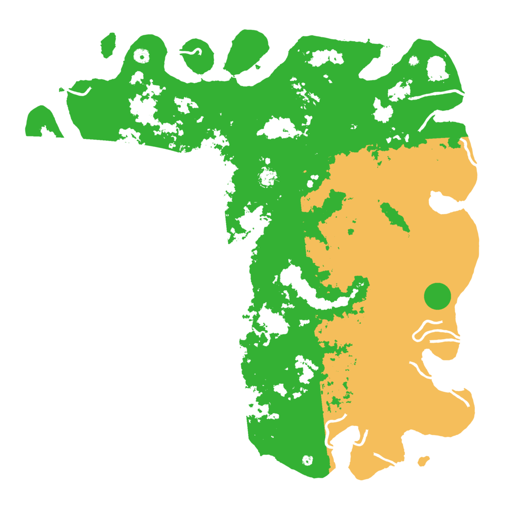 Biome Rust Map: Procedural Map, Size: 5000, Seed: 543