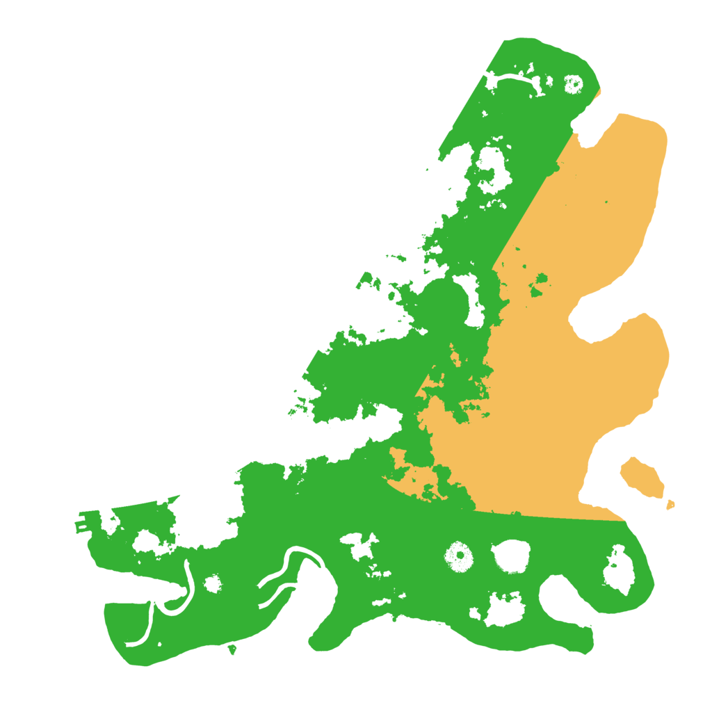 Biome Rust Map: Procedural Map, Size: 3750, Seed: 86677