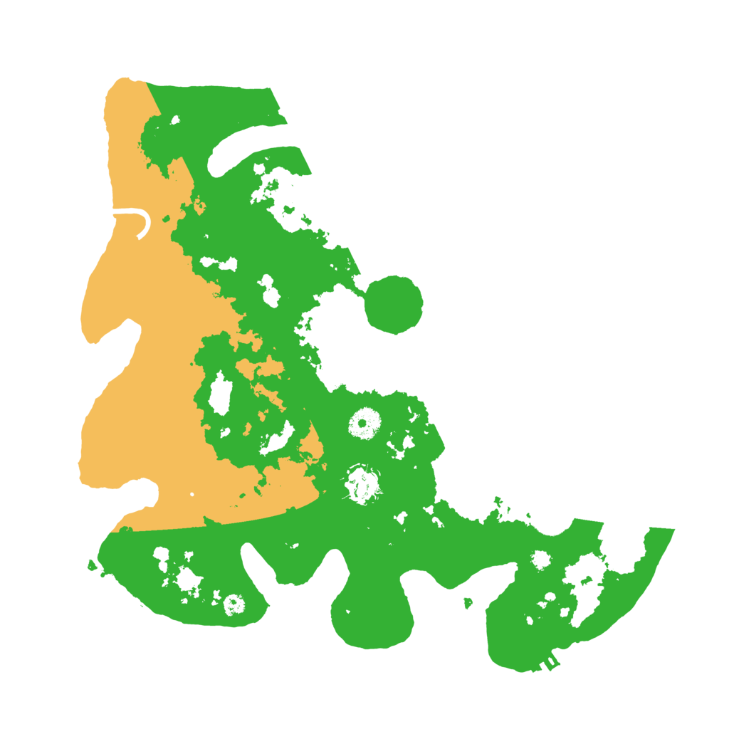 Biome Rust Map: Procedural Map, Size: 3500, Seed: 548243526