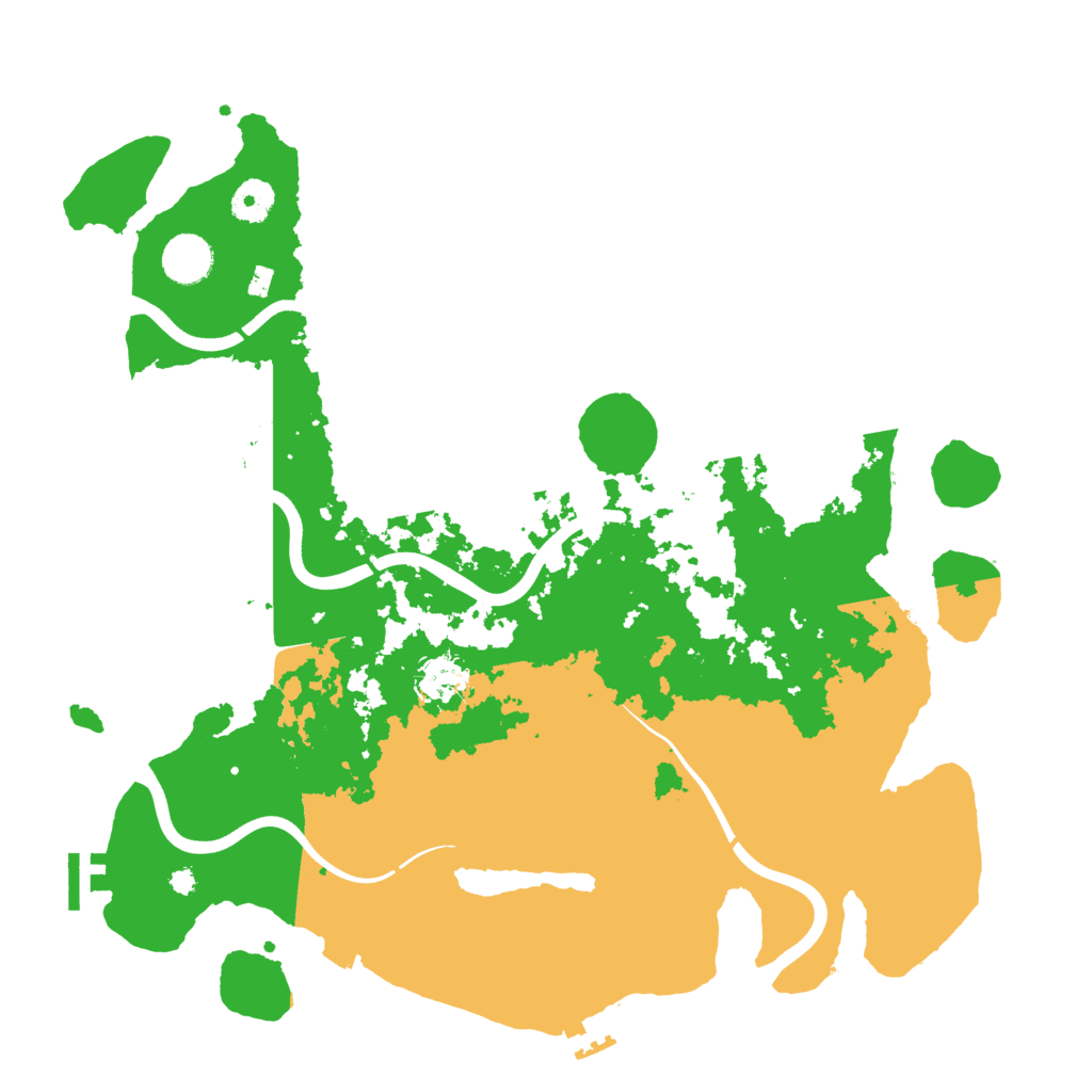 Biome Rust Map: Procedural Map, Size: 3850, Seed: 897327951