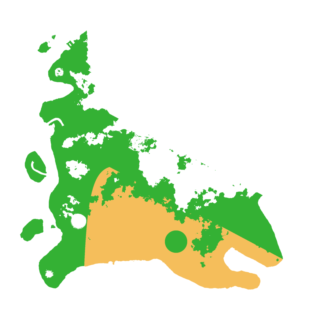 Biome Rust Map: Procedural Map, Size: 3700, Seed: 1123676918