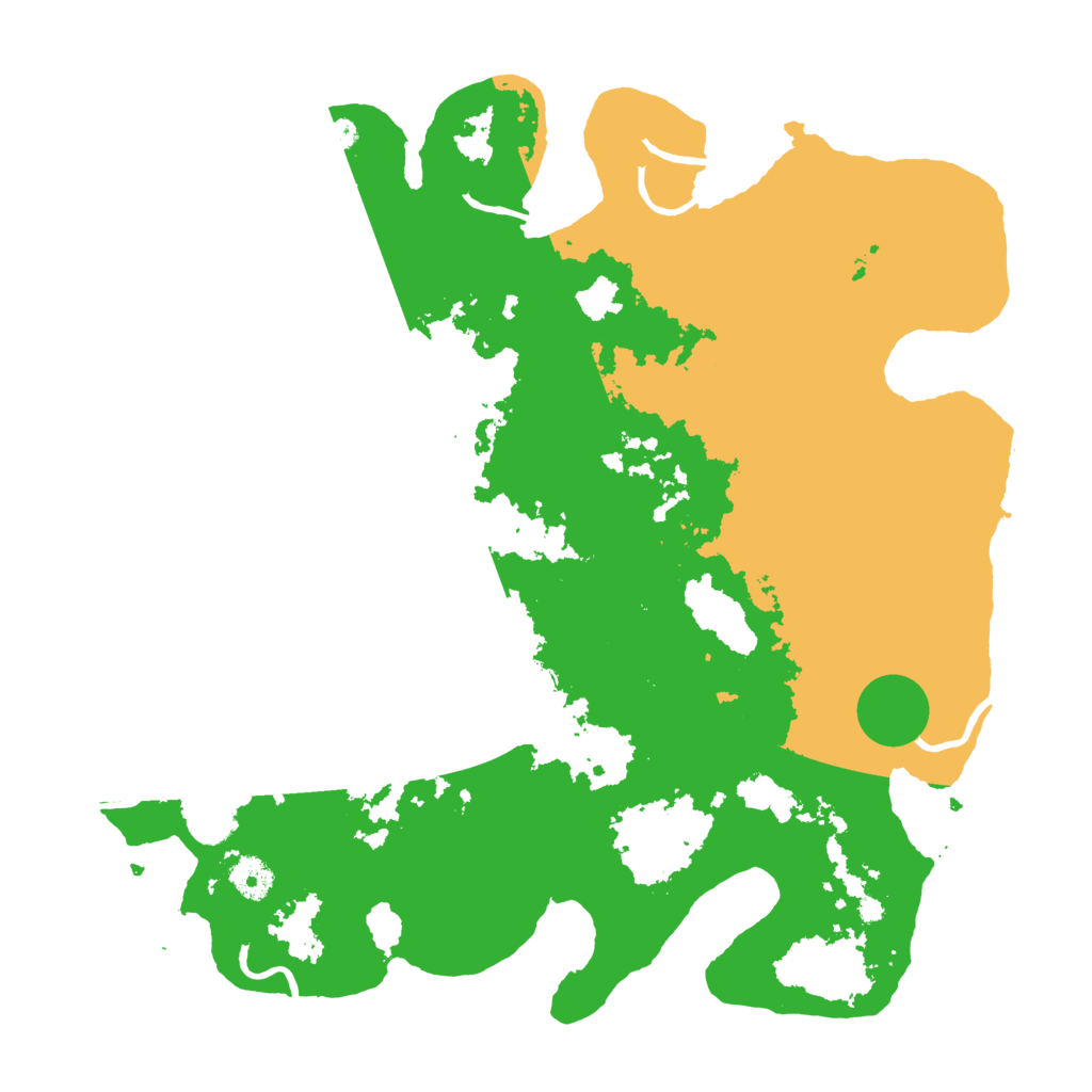 Biome Rust Map: Procedural Map, Size: 4000, Seed: 384