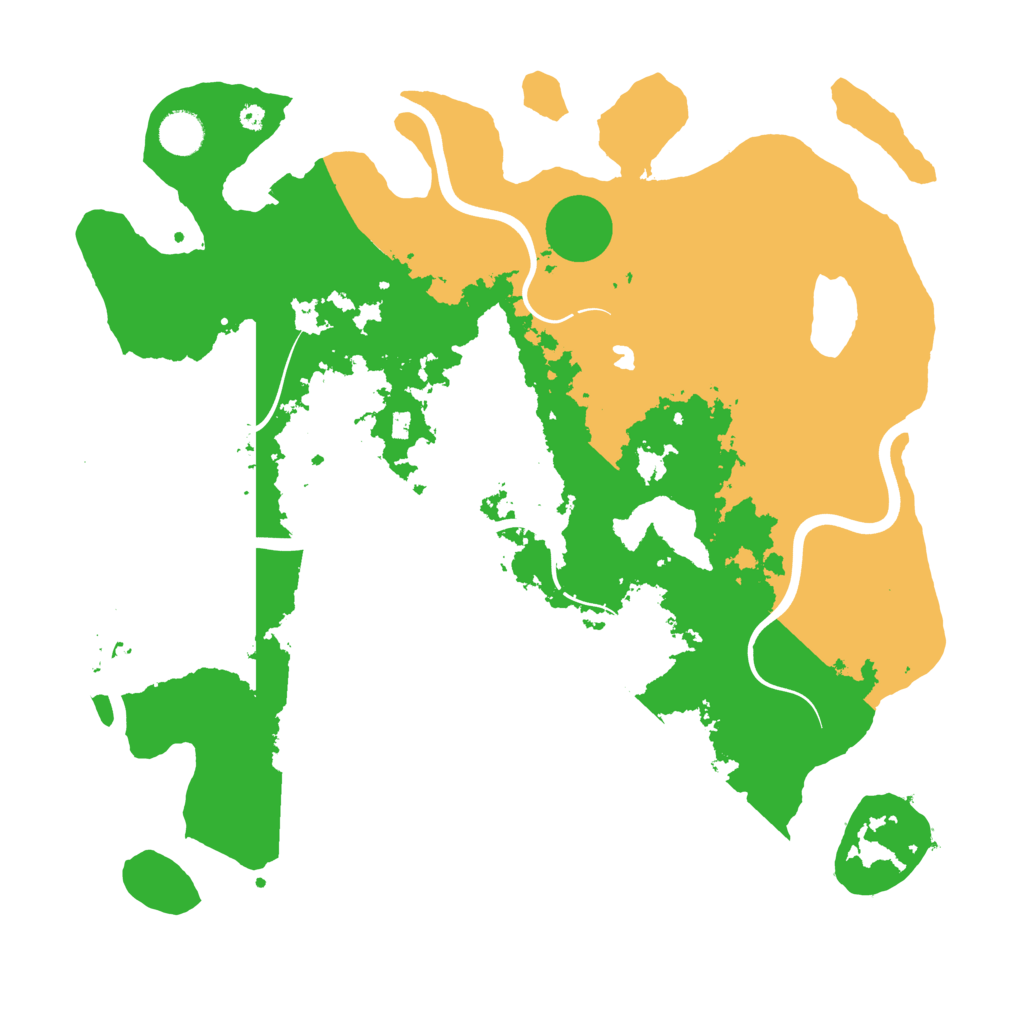 Biome Rust Map: Procedural Map, Size: 4050, Seed: 977088387