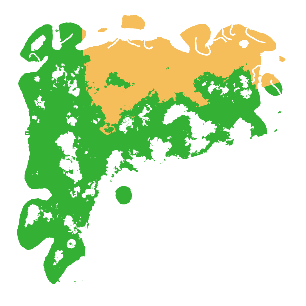 Biome Rust Map: Procedural Map, Size: 5000, Seed: 44324235