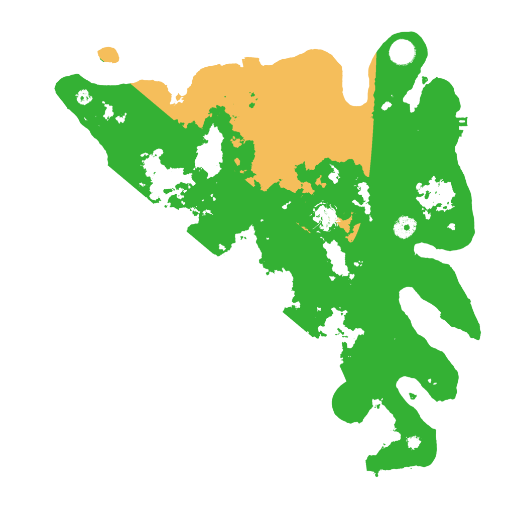 Biome Rust Map: Procedural Map, Size: 3500, Seed: 1901706224