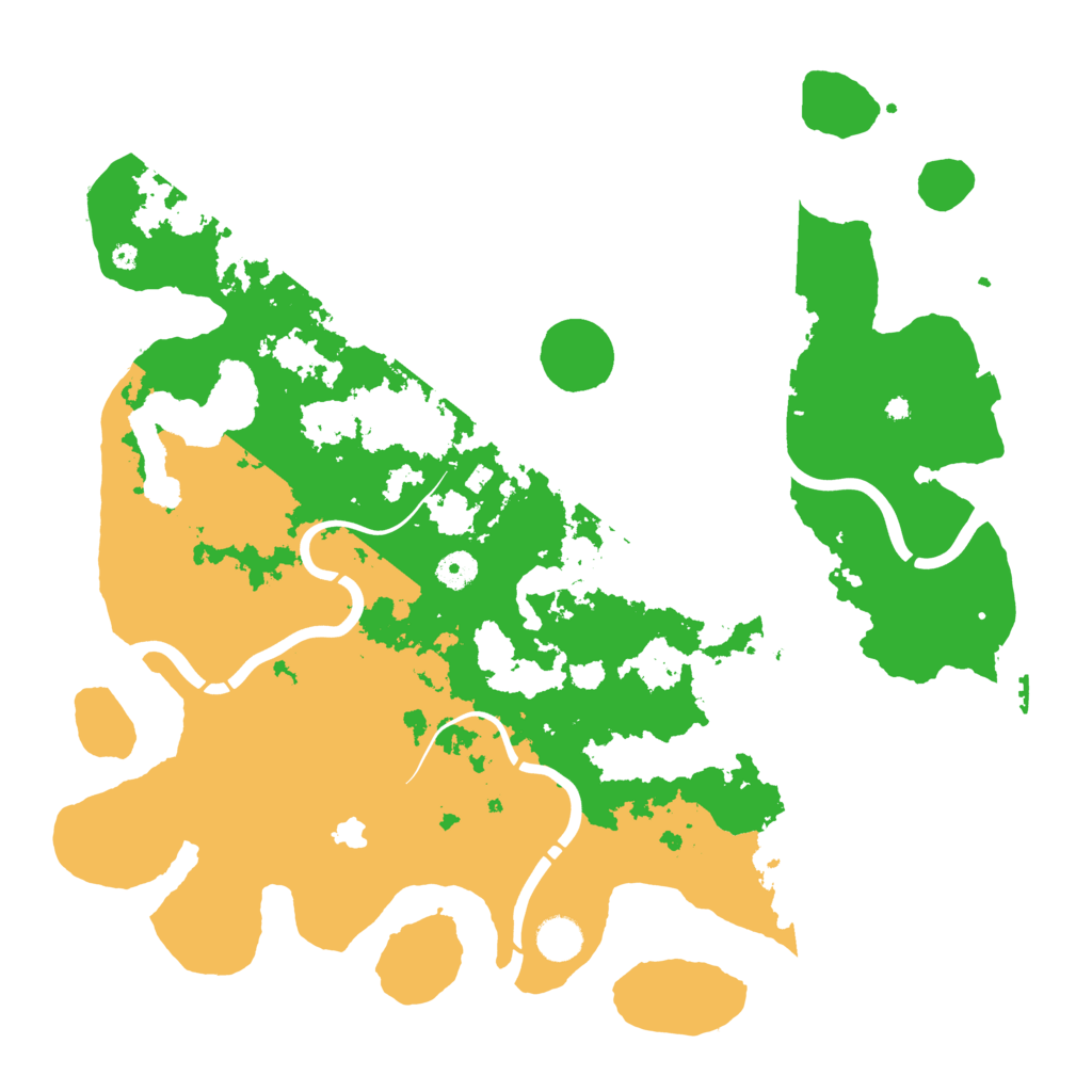 Biome Rust Map: Procedural Map, Size: 4250, Seed: 1999492323