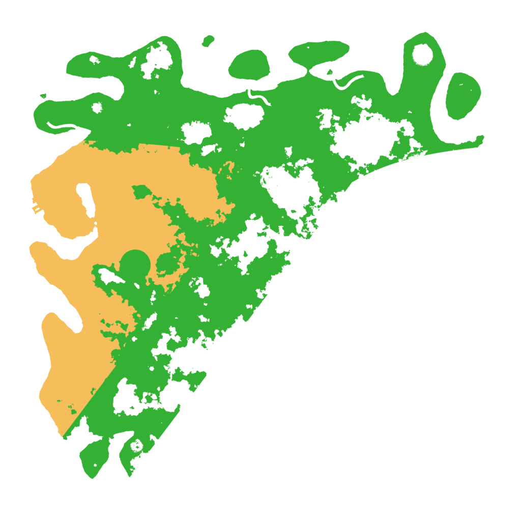 Biome Rust Map: Procedural Map, Size: 4500, Seed: 152486394