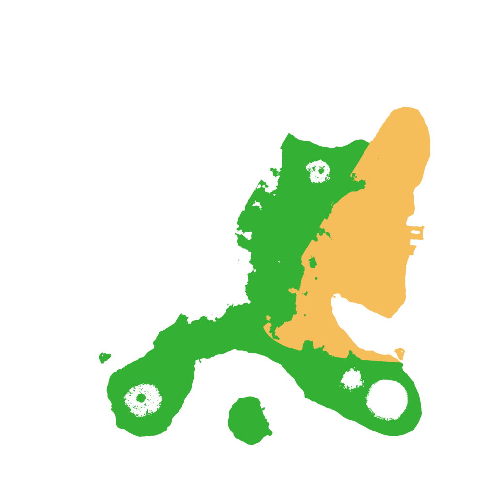 Biome Rust Map: Procedural Map, Size: 2200, Seed: 1730058654