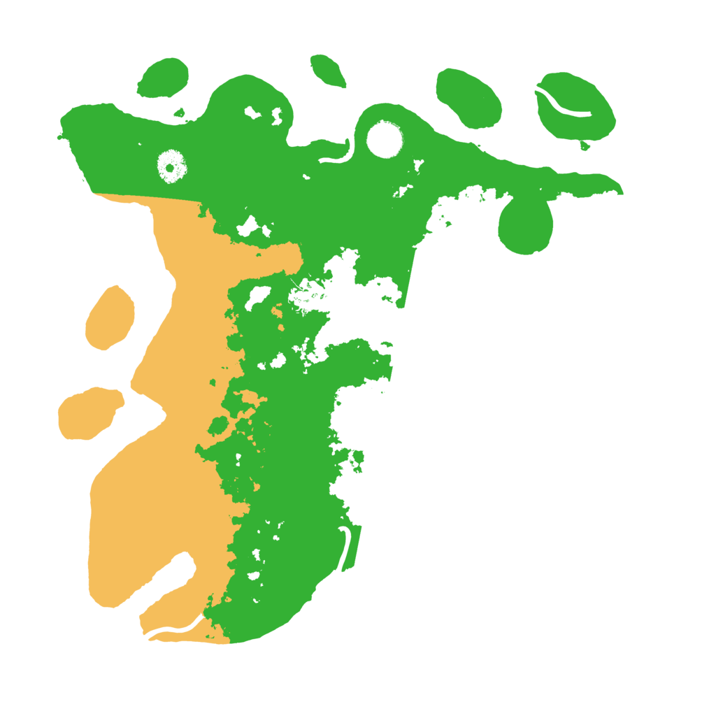 Biome Rust Map: Procedural Map, Size: 3500, Seed: 1977443238