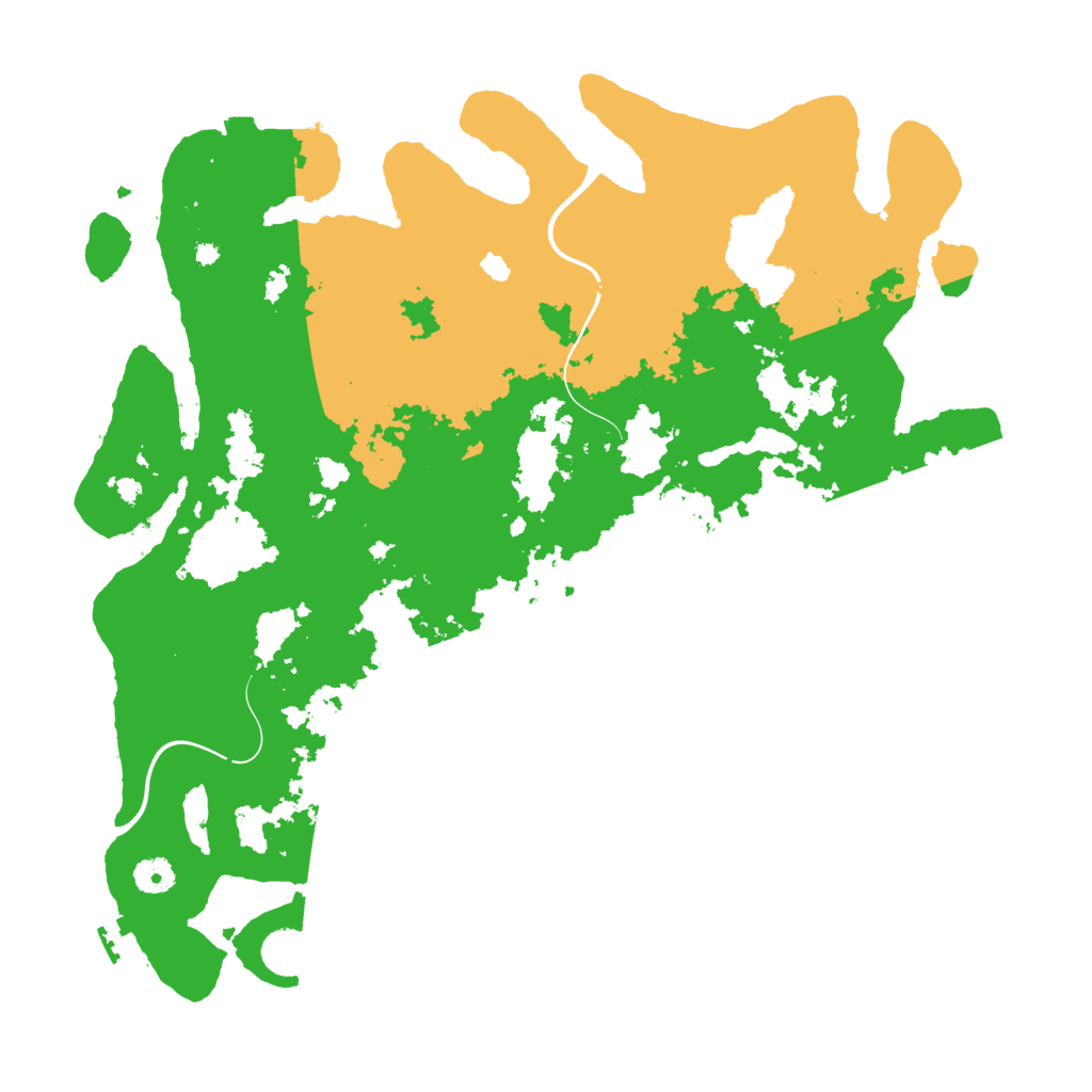 Biome Rust Map: Procedural Map, Size: 4250, Seed: 1063096643
