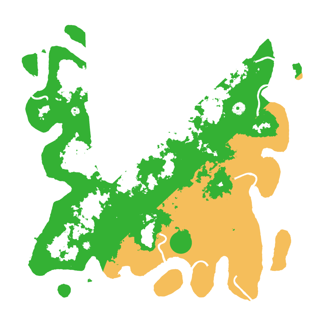 Biome Rust Map: Procedural Map, Size: 3850, Seed: 1827202433