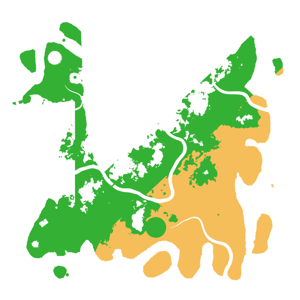 Biome Rust Map: Procedural Map, Size: 3850, Seed: 1827202433