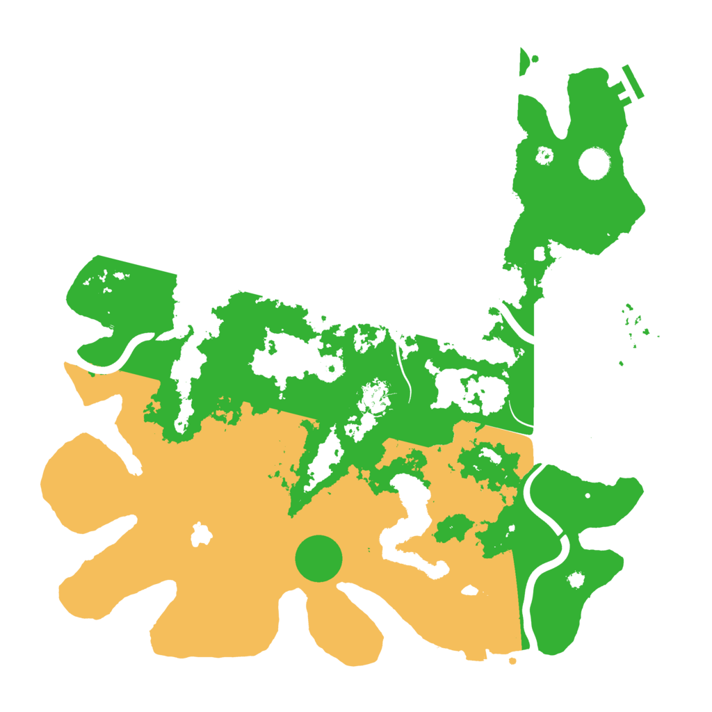 Biome Rust Map: Procedural Map, Size: 4000, Seed: 1594086227