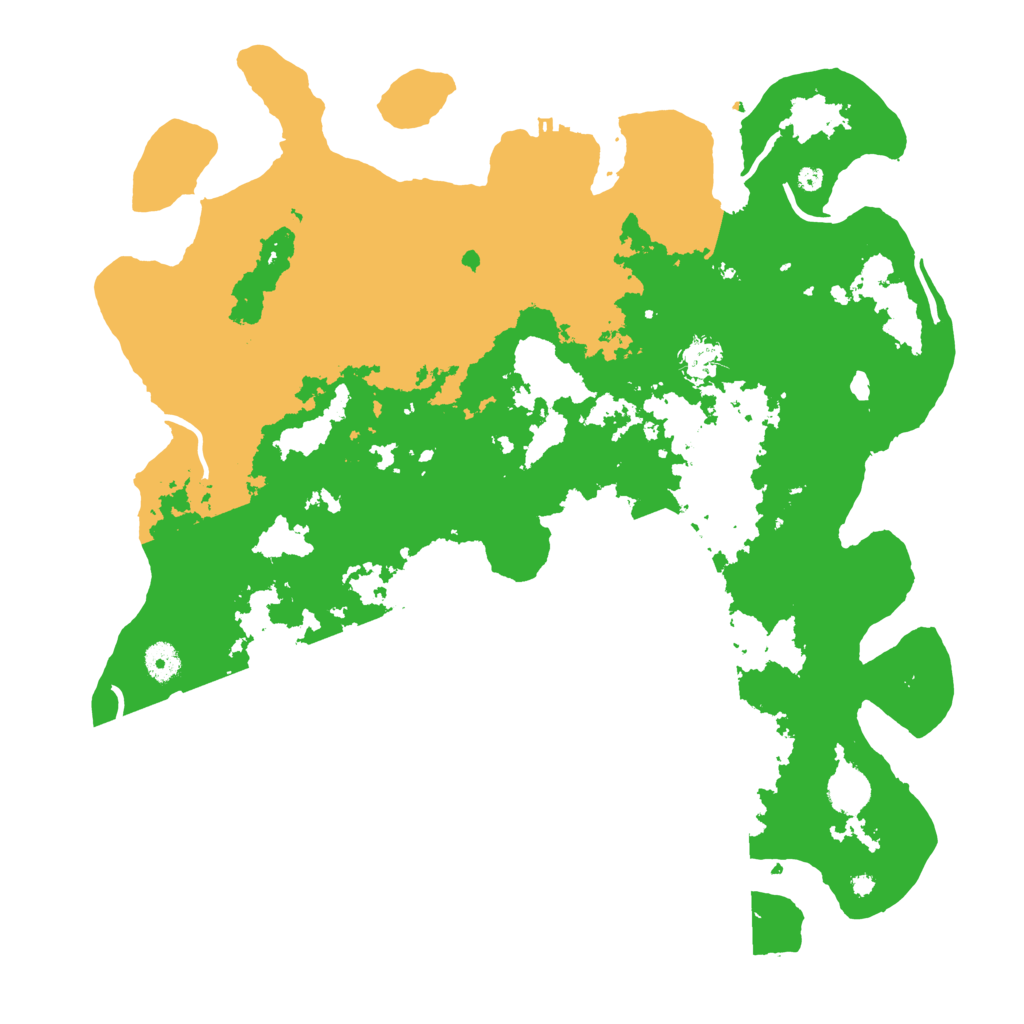 Biome Rust Map: Procedural Map, Size: 4250, Seed: 528816