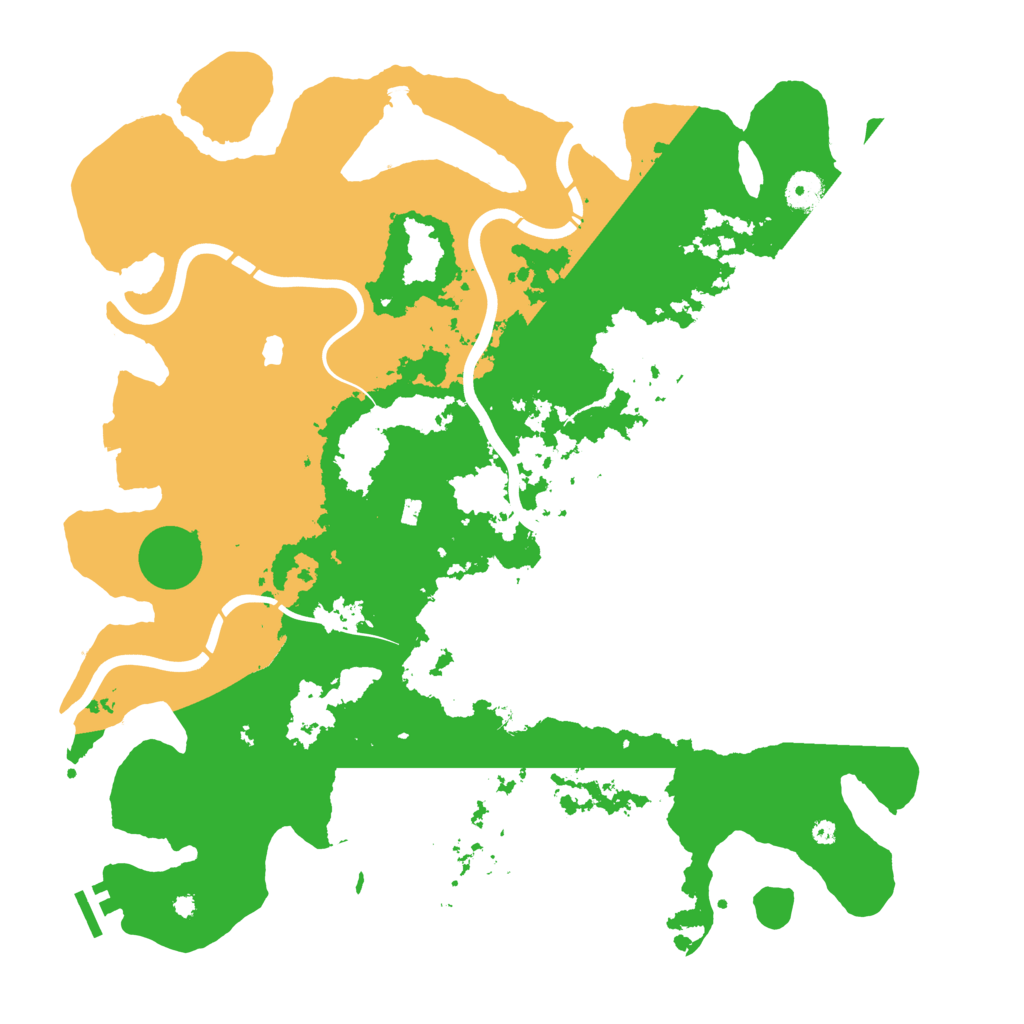 Biome Rust Map: Procedural Map, Size: 4250, Seed: 473136
