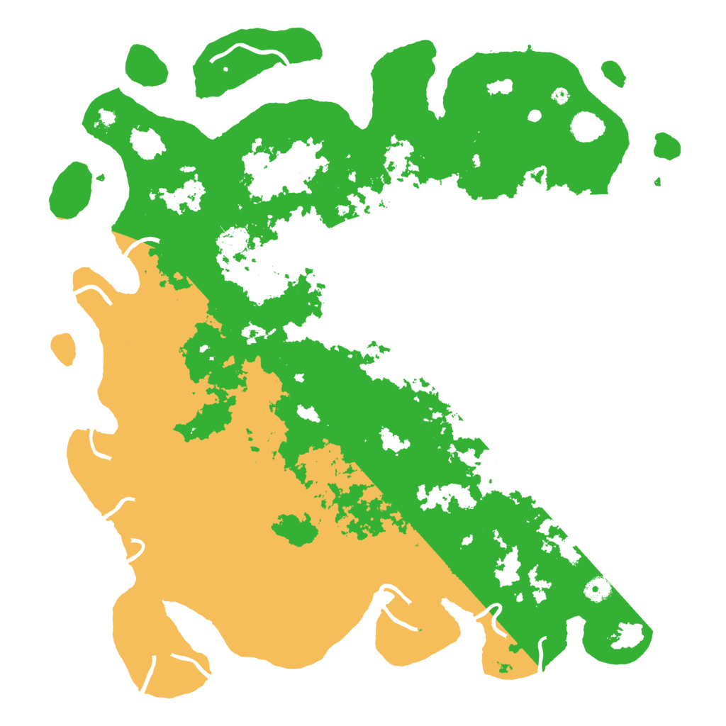 Biome Rust Map: Procedural Map, Size: 4500, Seed: 1242705095