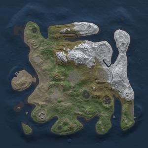 Thumbnail Rust Map: Procedural Map, Size: 3000, Seed: 180801694, 14 Monuments