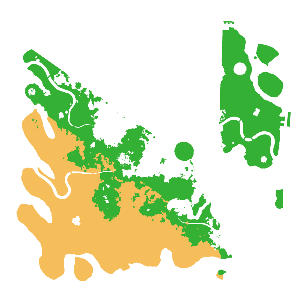 Biome Rust Map: Procedural Map, Size: 4250, Seed: 918425