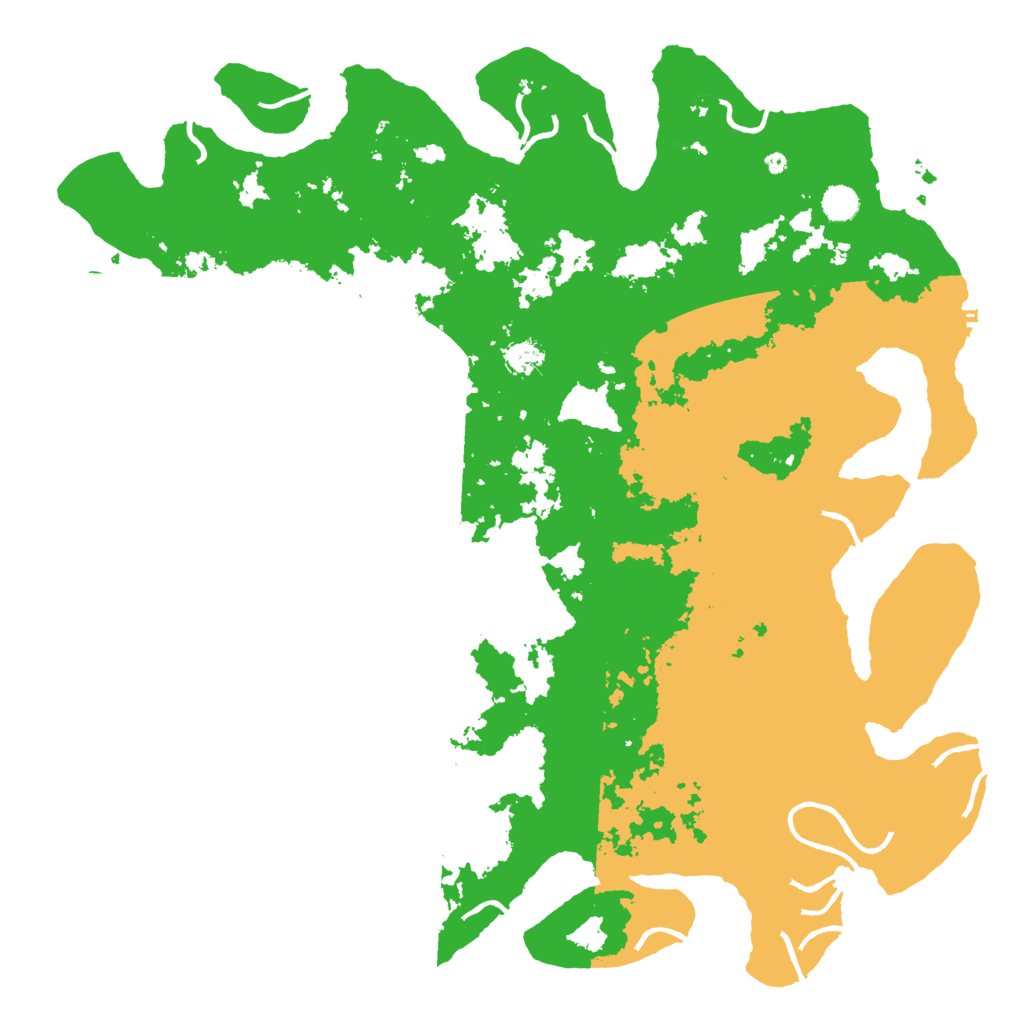 Biome Rust Map: Procedural Map, Size: 5000, Seed: 38417253