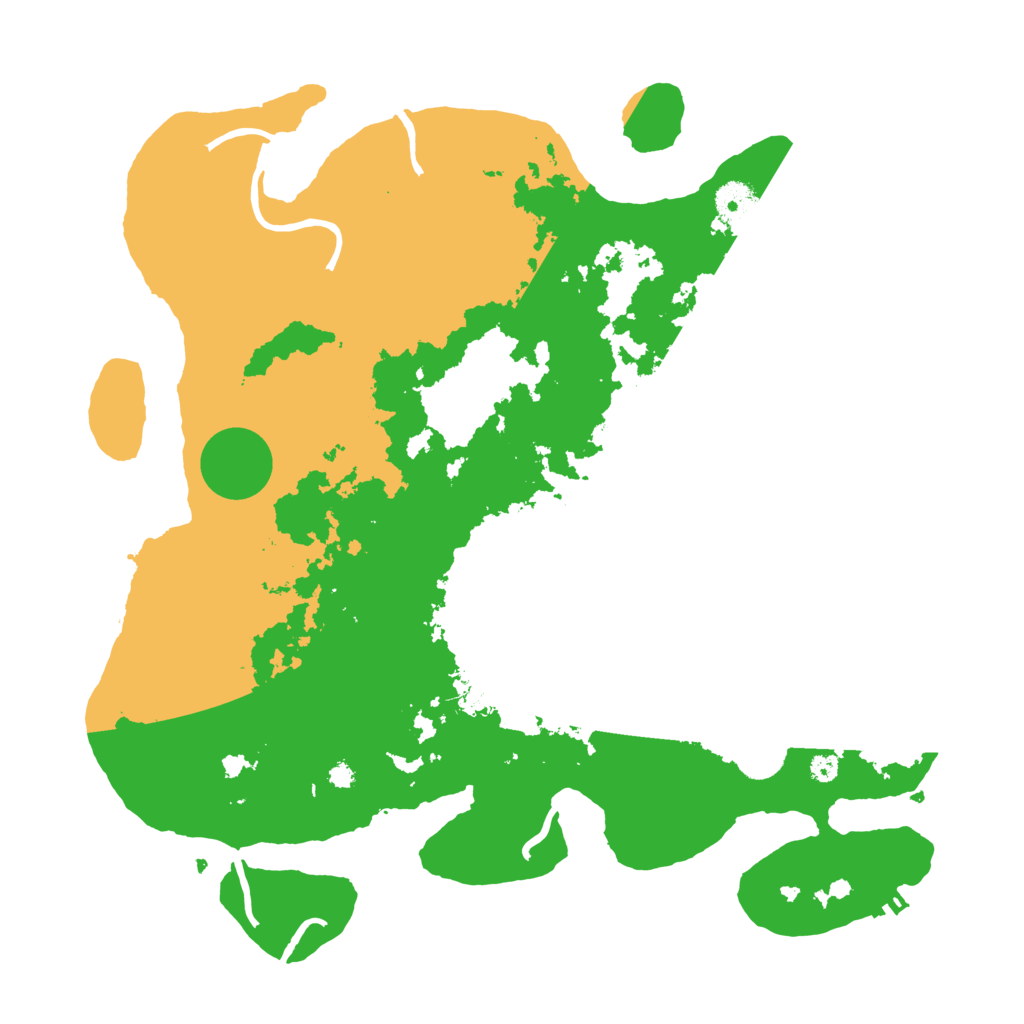 Biome Rust Map: Procedural Map, Size: 3750, Seed: 358108172