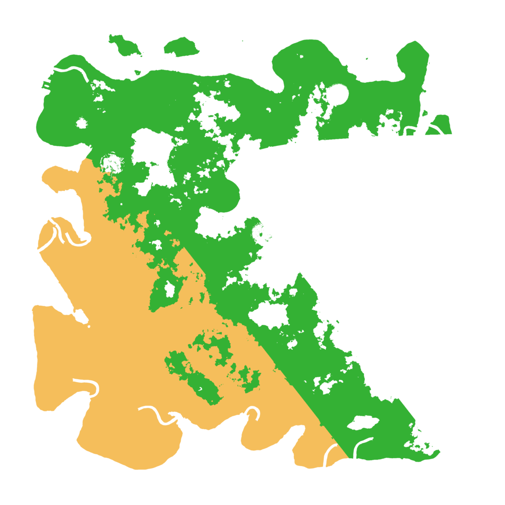 Biome Rust Map: Procedural Map, Size: 4250, Seed: 733492580