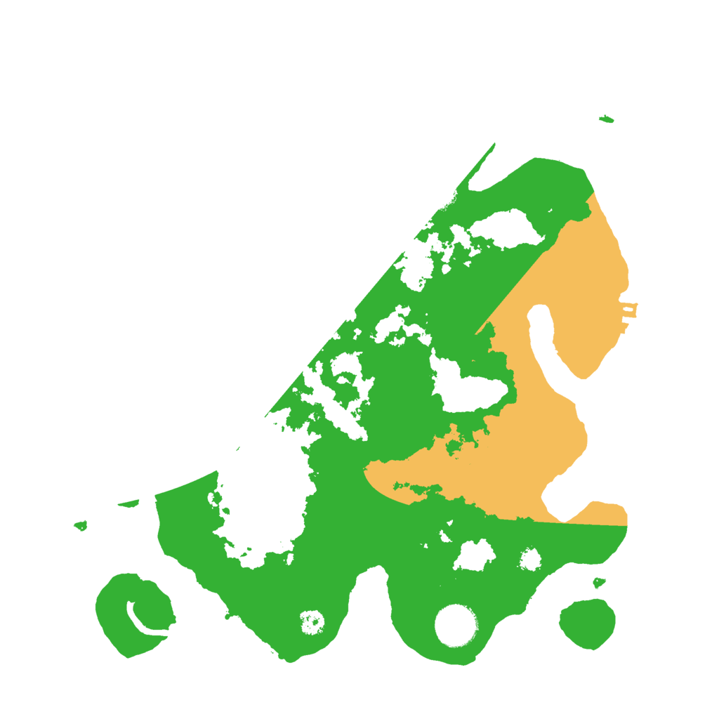 Biome Rust Map: Procedural Map, Size: 3000, Seed: 59575072