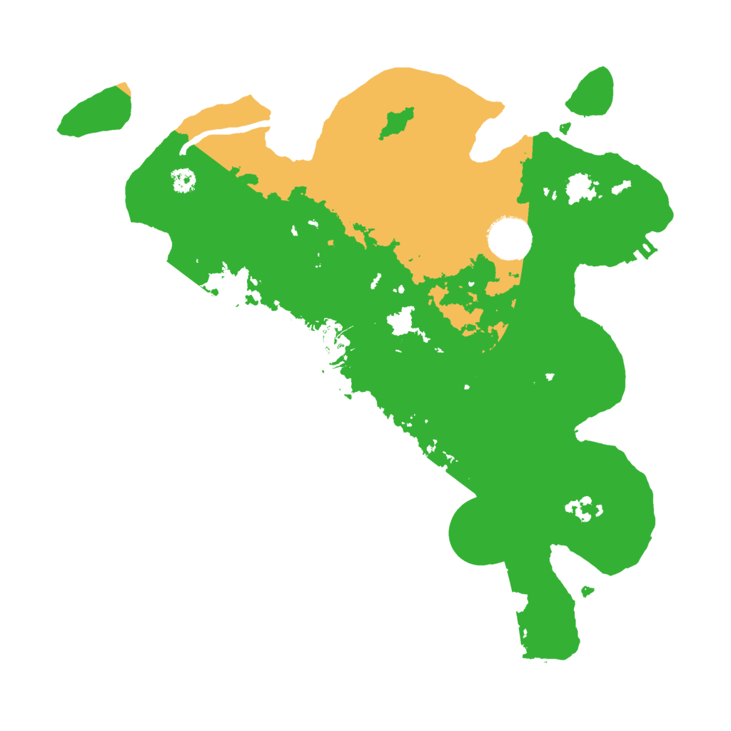 Biome Rust Map: Procedural Map, Size: 3000, Seed: 1397786243