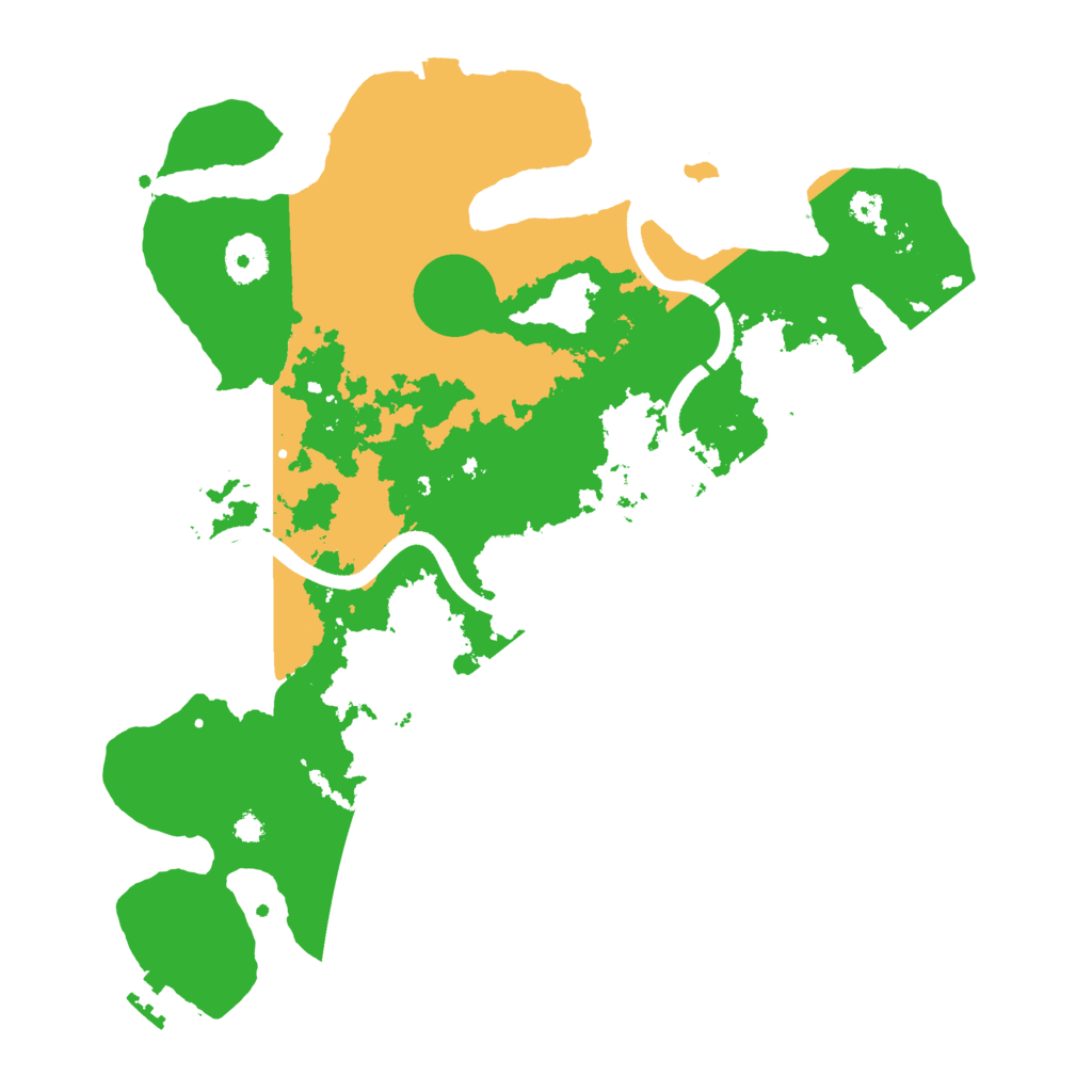 Biome Rust Map: Procedural Map, Size: 3500, Seed: 751788149