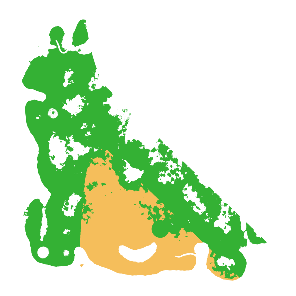 Biome Rust Map: Procedural Map, Size: 4500, Seed: 97869778