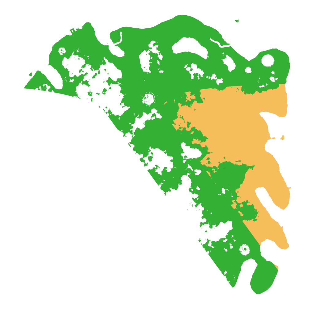 Biome Rust Map: Procedural Map, Size: 4500, Seed: 830349374