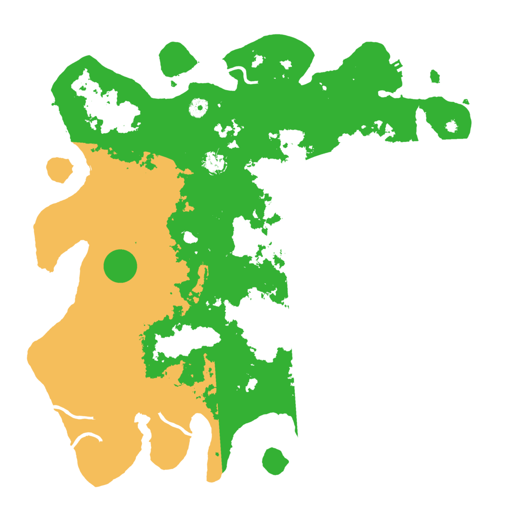 Biome Rust Map: Procedural Map, Size: 4100, Seed: 435777