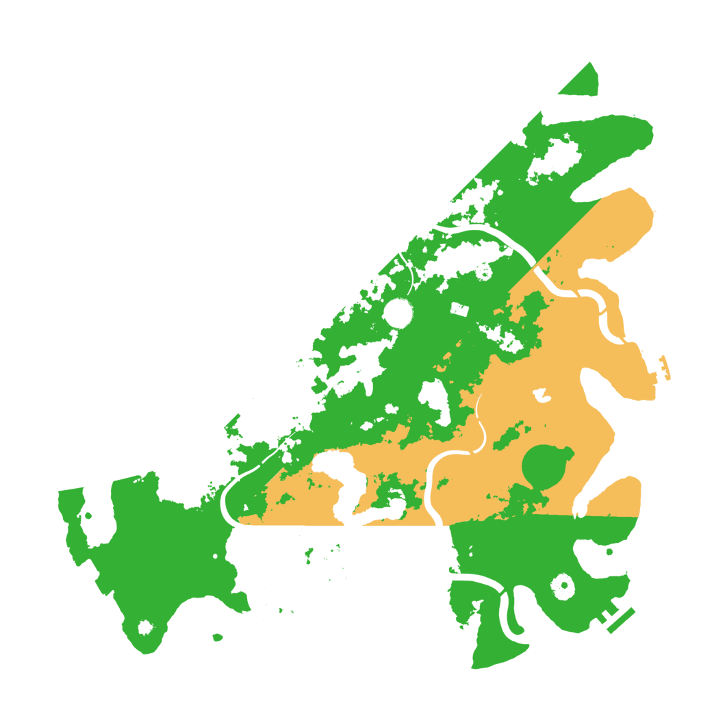 Biome Rust Map: Procedural Map, Size: 4250, Seed: 1791986