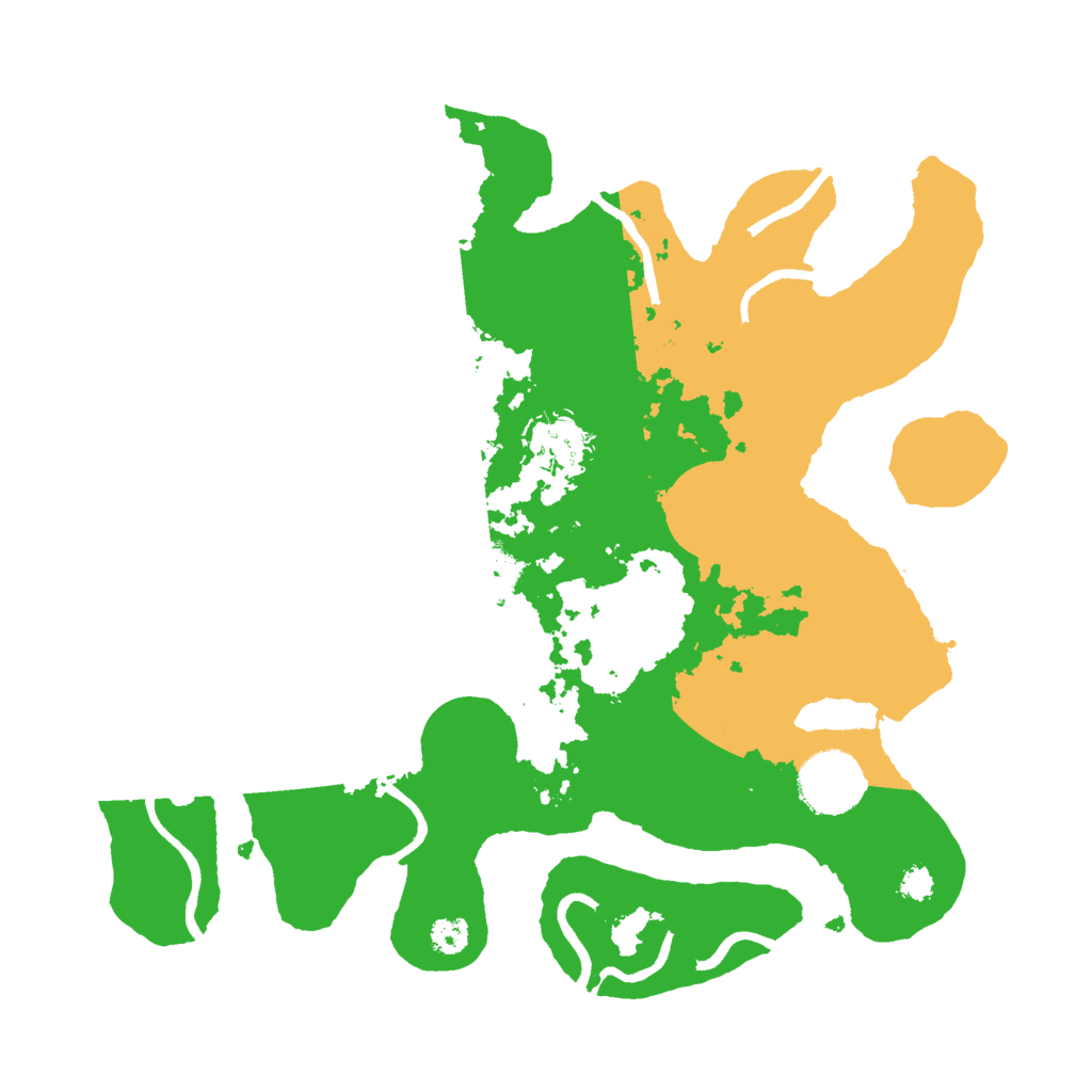 Biome Rust Map: Procedural Map, Size: 3000, Seed: 908450899