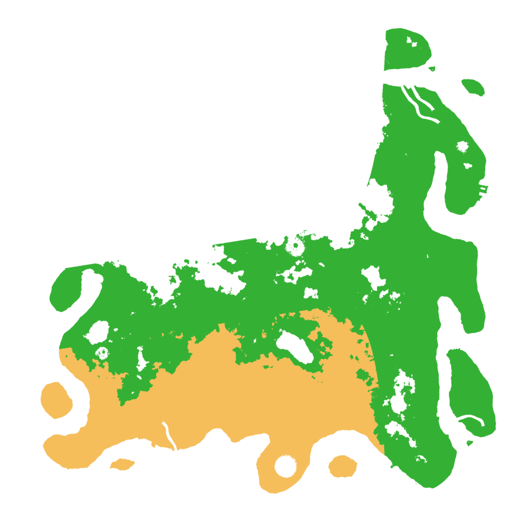 Biome Rust Map: Procedural Map, Size: 4250, Seed: 21741