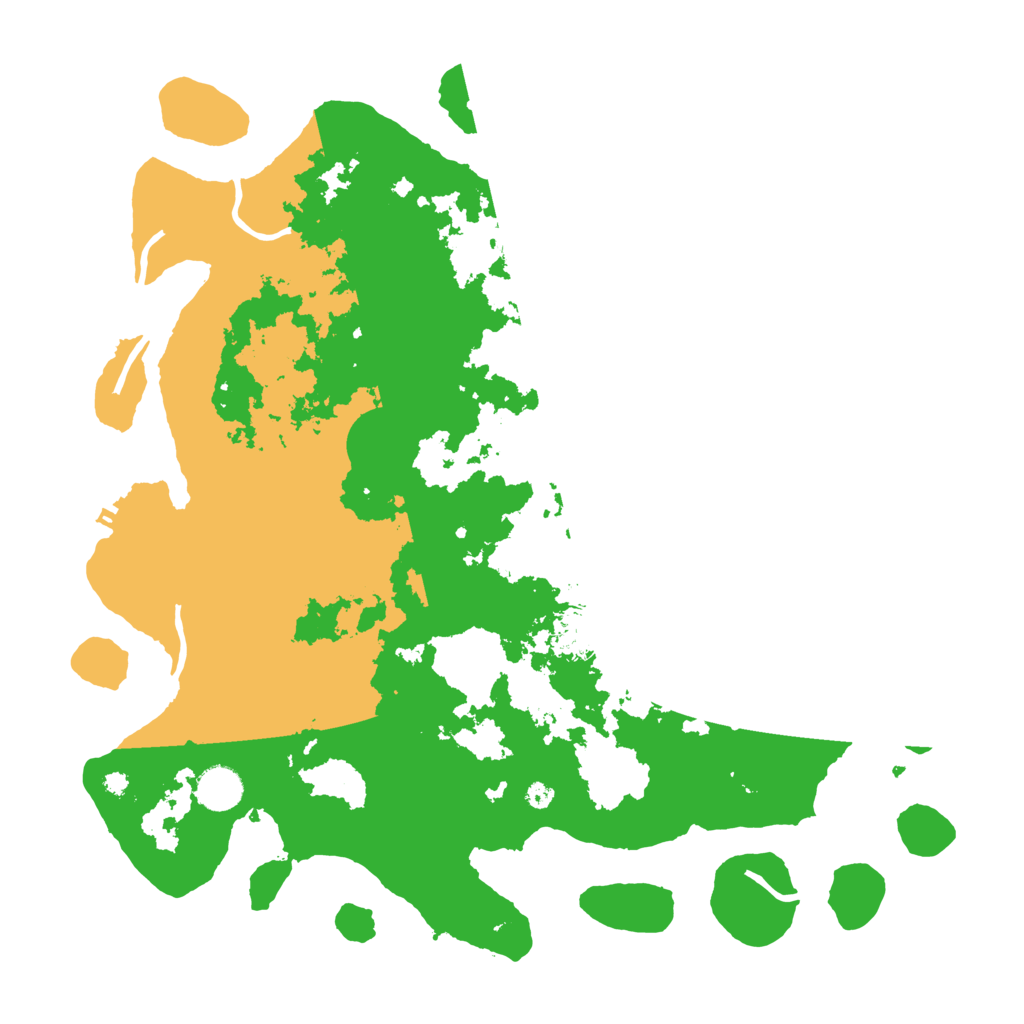 Biome Rust Map: Procedural Map, Size: 4000, Seed: 3639