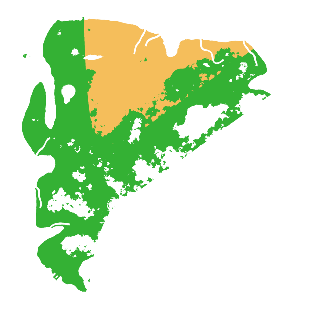 Biome Rust Map: Procedural Map, Size: 4000, Seed: 20210612