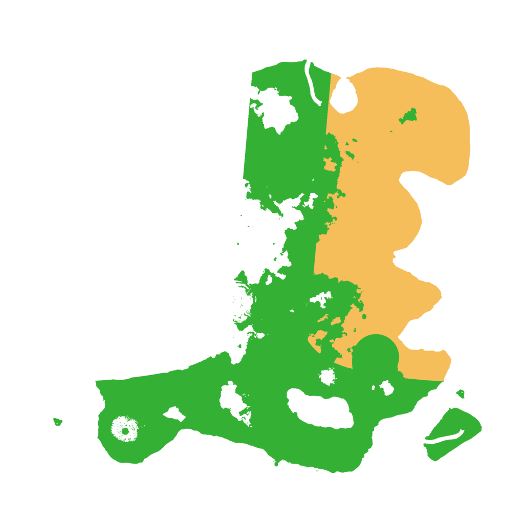 Biome Rust Map: Procedural Map, Size: 3000, Seed: 337626270