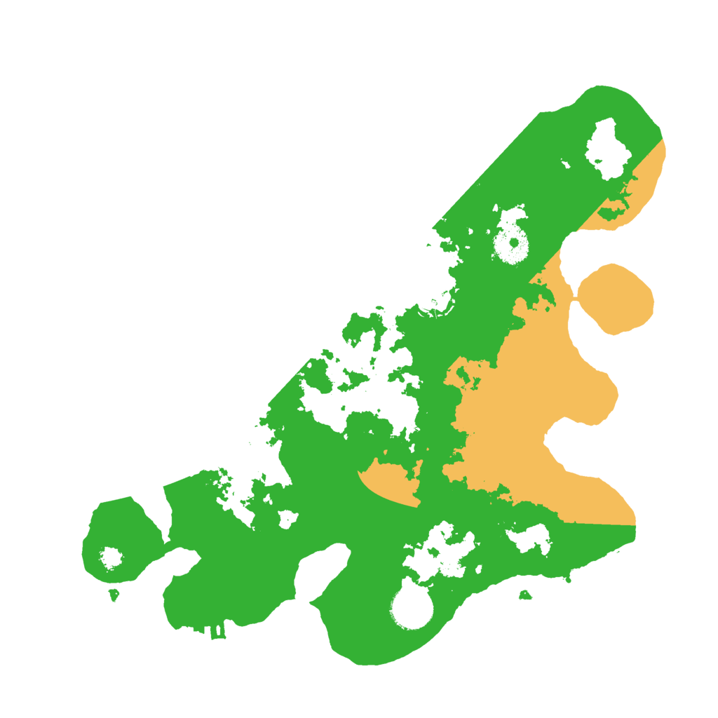 Biome Rust Map: Procedural Map, Size: 3000, Seed: 1031429287