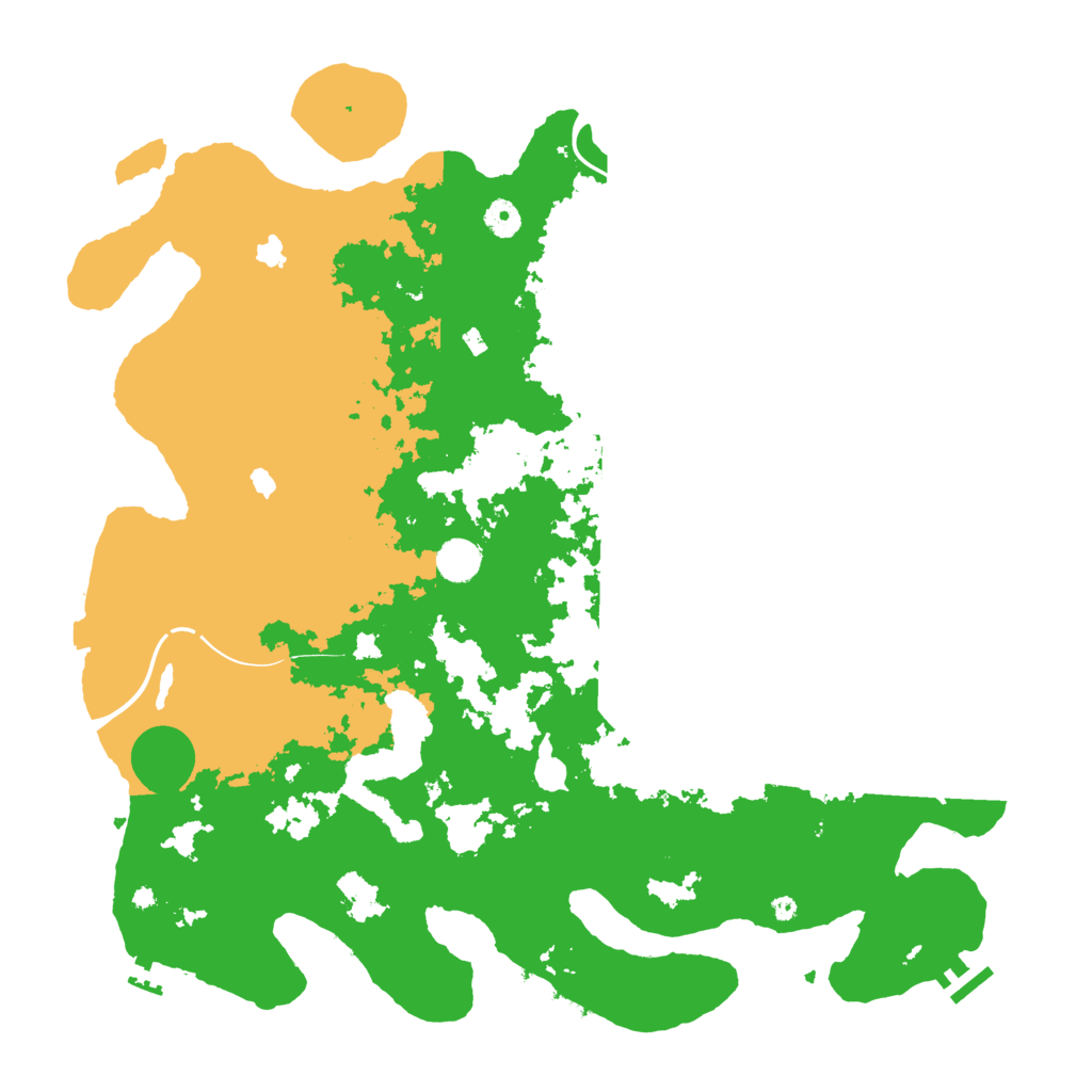 Biome Rust Map: Procedural Map, Size: 4500, Seed: 315121228