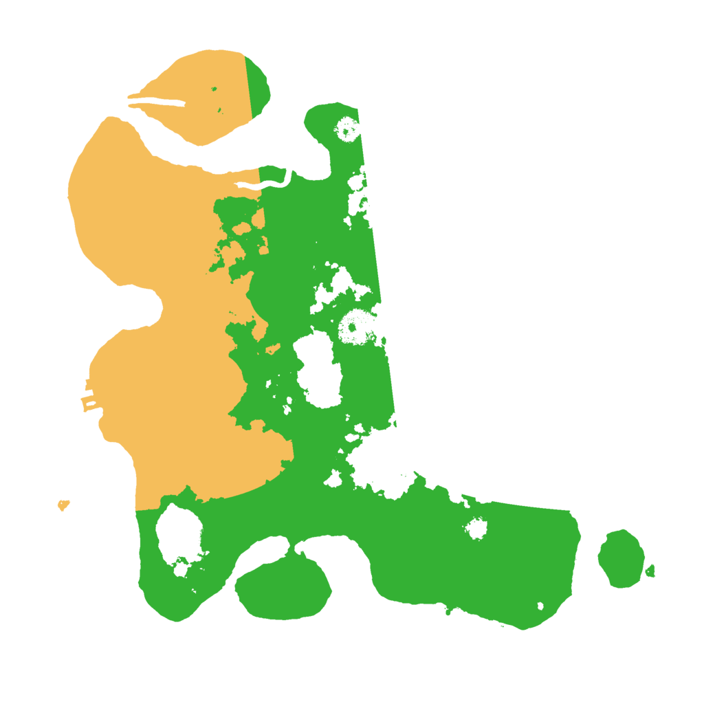 Biome Rust Map: Procedural Map, Size: 3000, Seed: 755375077