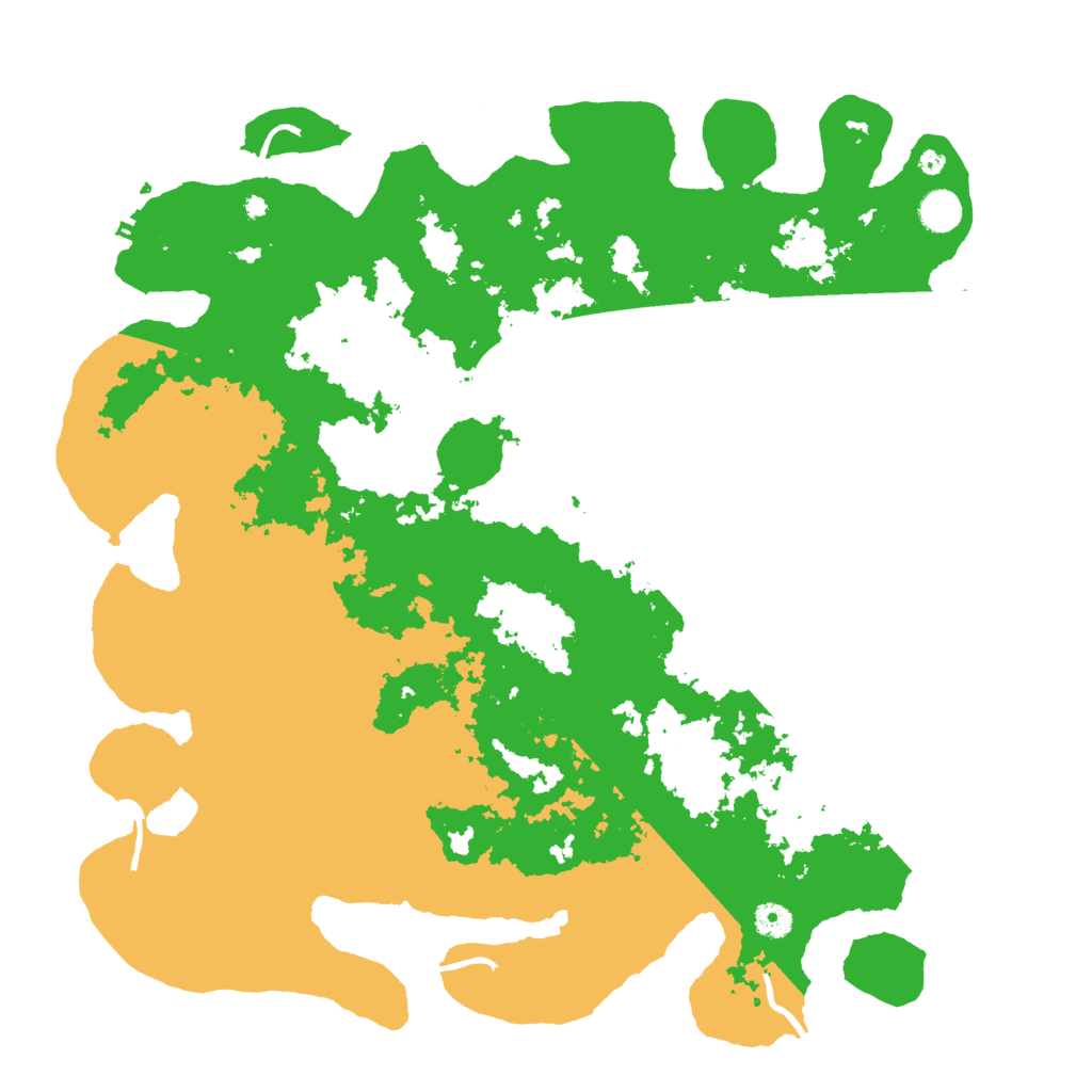 Biome Rust Map: Procedural Map, Size: 4500, Seed: 864395665