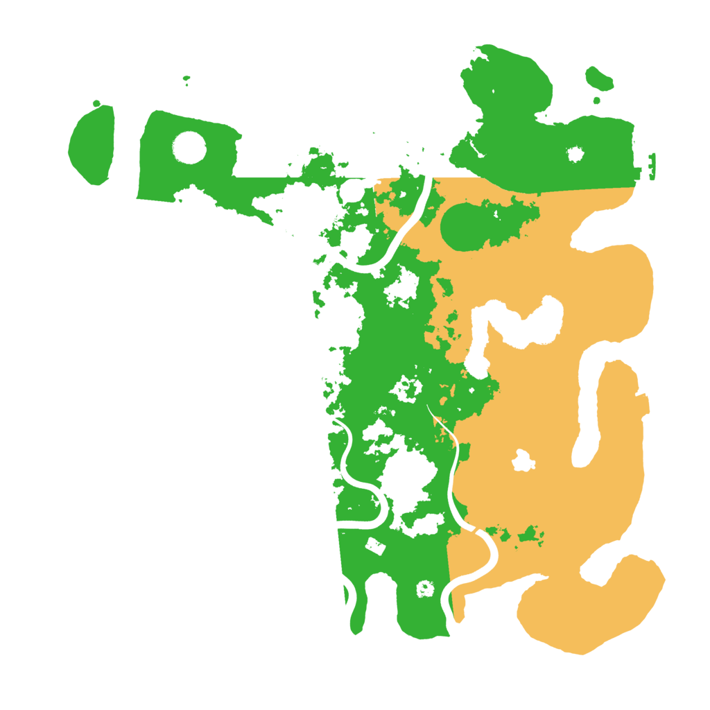 Biome Rust Map: Procedural Map, Size: 4000, Seed: 136510565