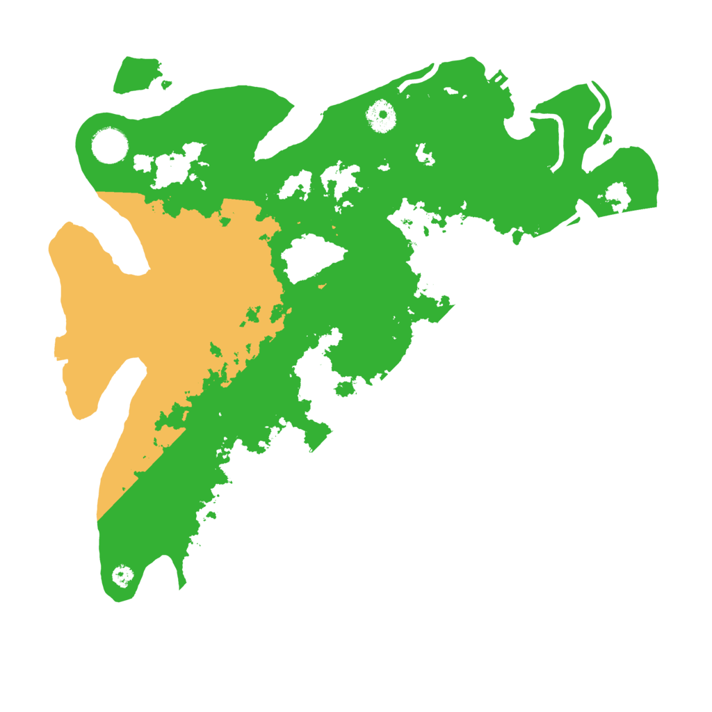 Biome Rust Map: Procedural Map, Size: 3500, Seed: 982876