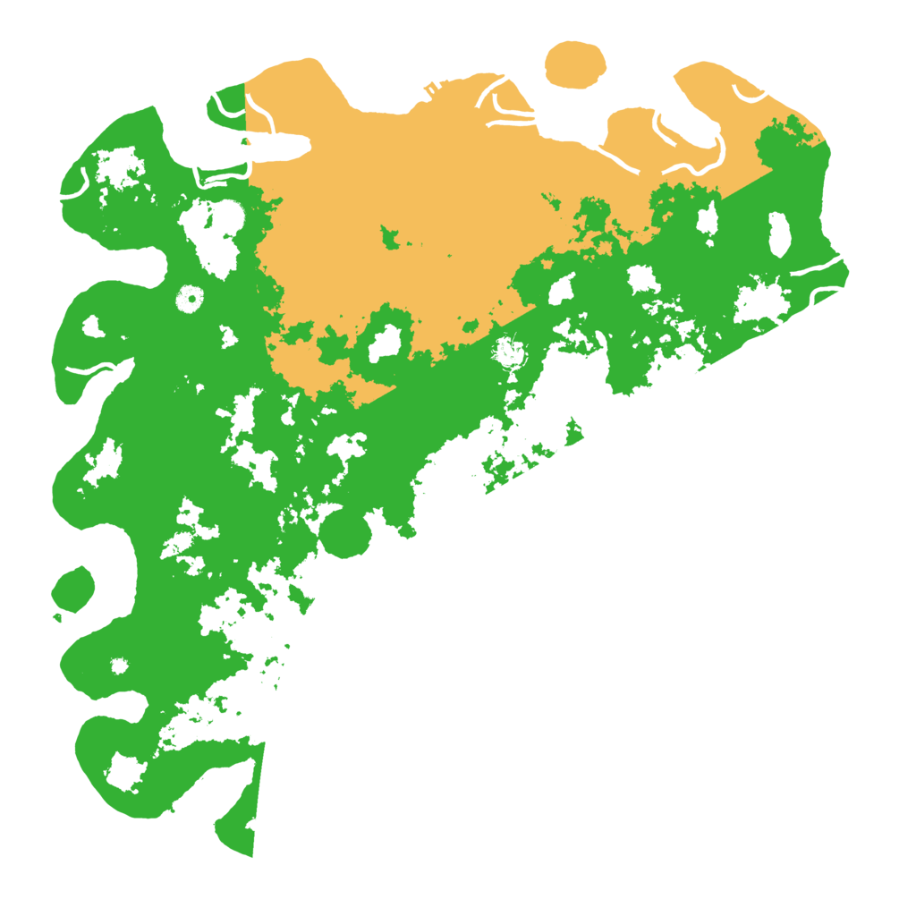 Biome Rust Map: Procedural Map, Size: 5000, Seed: 788129270