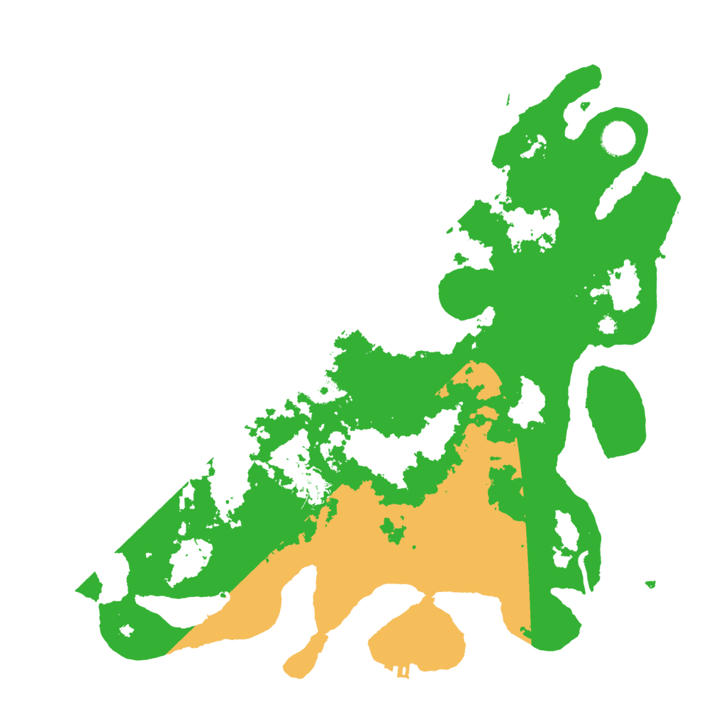 Biome Rust Map: Procedural Map, Size: 3750, Seed: 1233581759