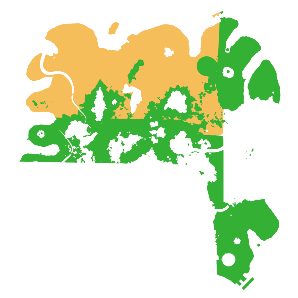 Biome Rust Map: Procedural Map, Size: 4000, Seed: 1776362567