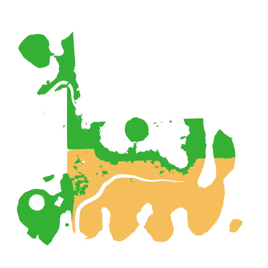 Biome Rust Map: Procedural Map, Size: 3000, Seed: 984057764