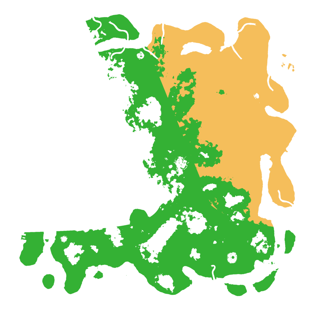 Biome Rust Map: Procedural Map, Size: 4500, Seed: 2191406